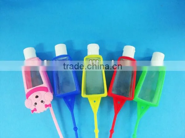 Mini plastic hand soap bottle