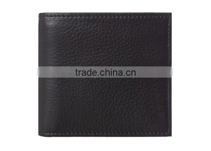 Top quality genuine leather wallet with coin pocket premium leather coin wallet