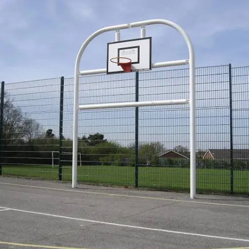 basketball court fence design (2)