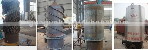 Hot air boiler for heating of breeding industry/plant