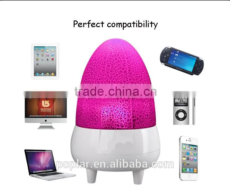 2015 High quality smart audio amplifier, waterproof mini usb audio speakers, speaker with led light