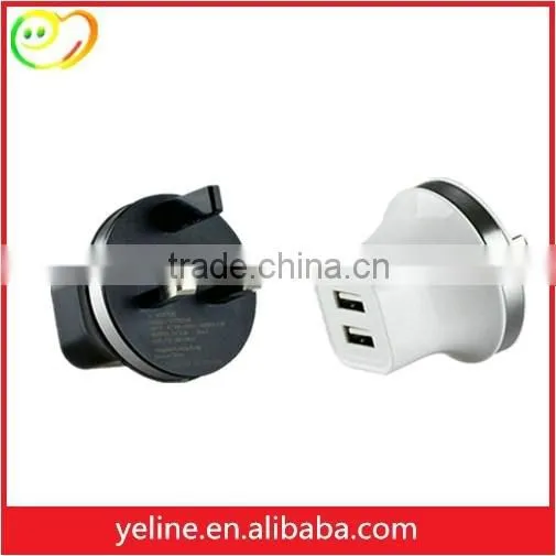 For ASUS 1A wall charger ,zenfone zoom 5V adapter , 2 laser 3 pin UK plug charger