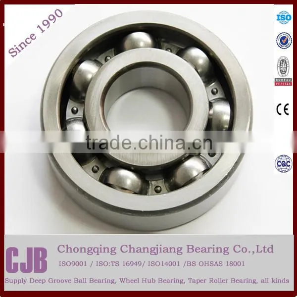 Certified High quality Single Row deep groove ball bearing from China