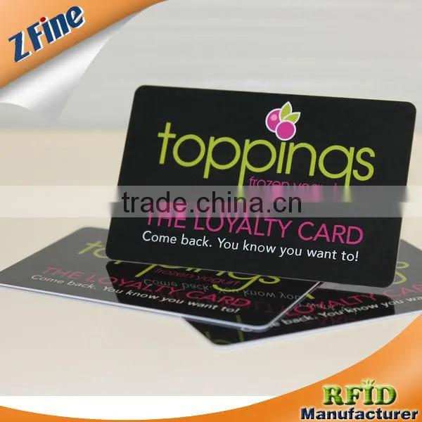 credit card size business card /vip card printing with latest design
