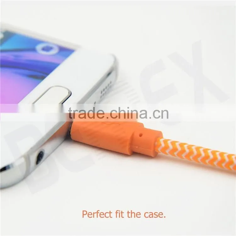 Angled Micro USB 2.0 Sync Charge Data Cable for Android