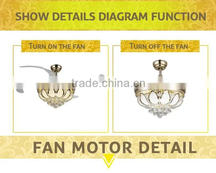 Household Ventilation Bladeless Ceiling Fan