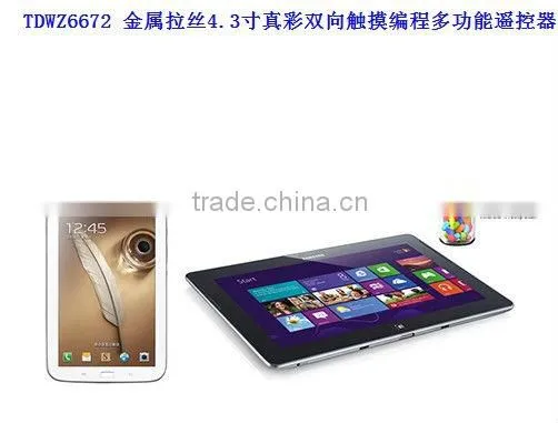 Factory Universal Touch Screen Multi-functional Remote Controller Wireless Bidirectional Zigbee Smart Home Automation