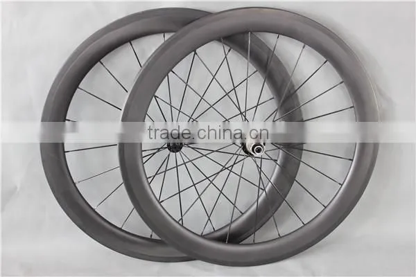 Carbon tubular wheelset China carbon wheels ICAN BIKES W56T