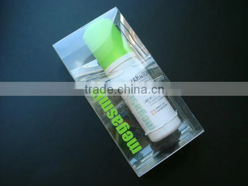 Plastic folding box custom PET/PVC/PS folding box