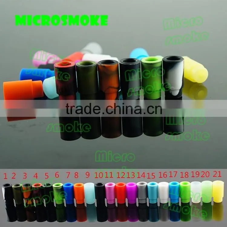 Microsmoke silicone mouthpiece wholesale electronic cigarette drip tip in silicone, e cig drip tips silicone drip tip