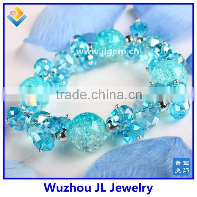 wholesale synthetic turquoise baroque bangle alloy baroque bracelet