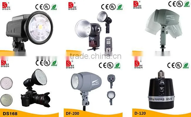 Good quality photographic lighting 120w high power mini flashlight