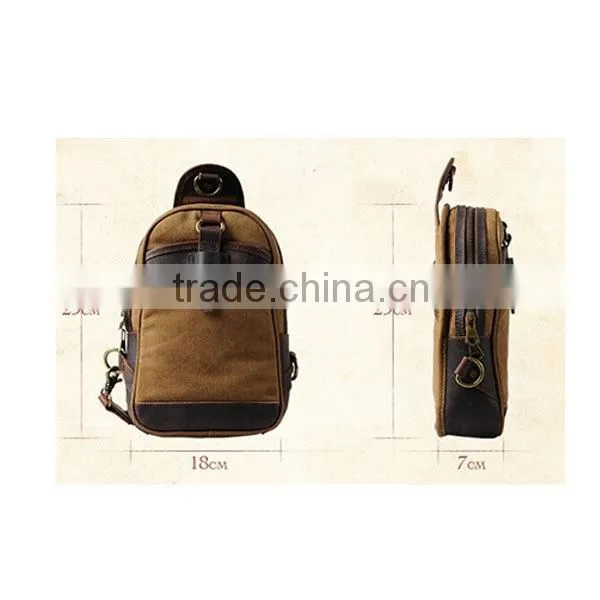 Throwback Canvas Chest bag travel bags with shoulder purses and handbags canvas travel shoe bag