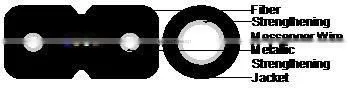 GJYXCV4G657.A CABLE OPTIC FIBERS SELF-SUPPORTING OUTDOOR