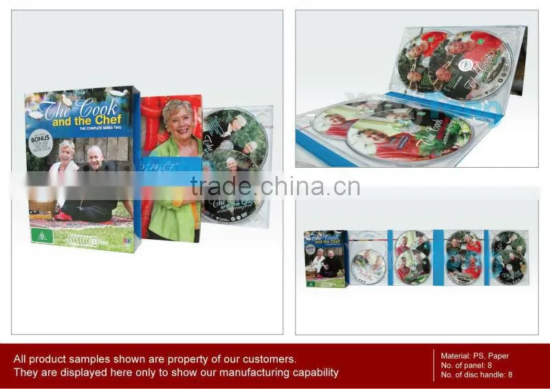 Digipak for CD/DVD Replication with Digitray