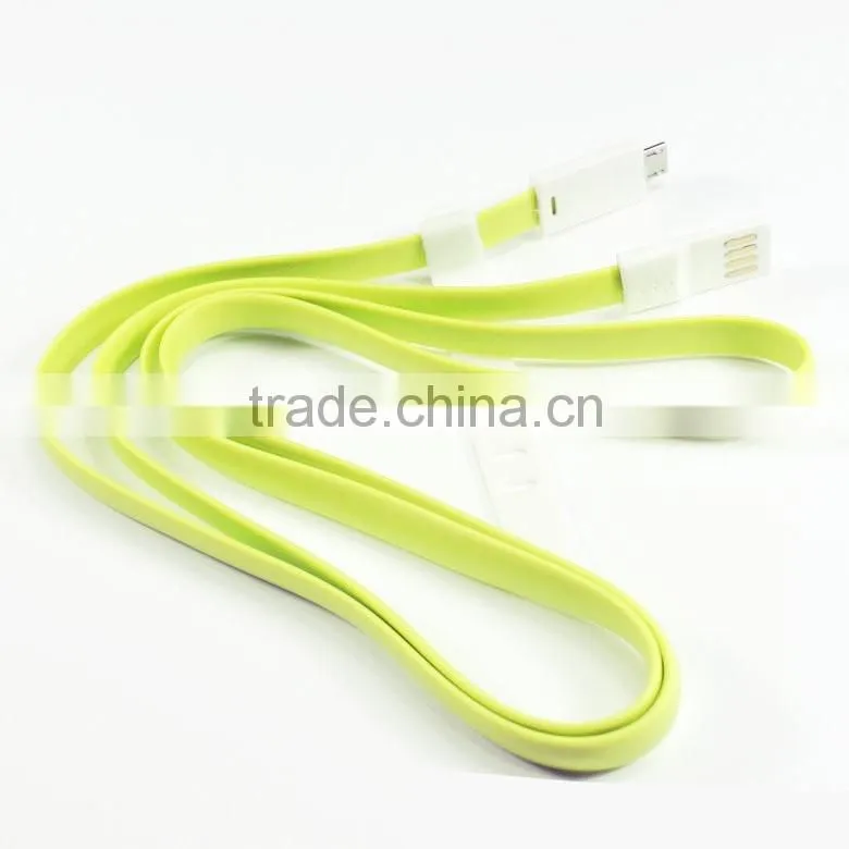 flat magnetic USB cables for samsung