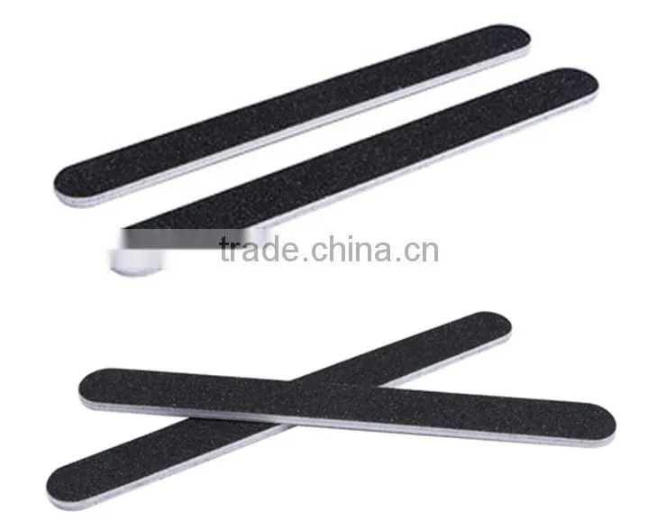 Factory priceProfessional High quality White Sanding Zebra custom printed nail file100/180,80/80