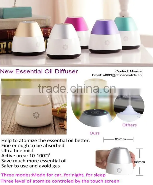 portable wireless diffuser electric aroma essential oil diffuser