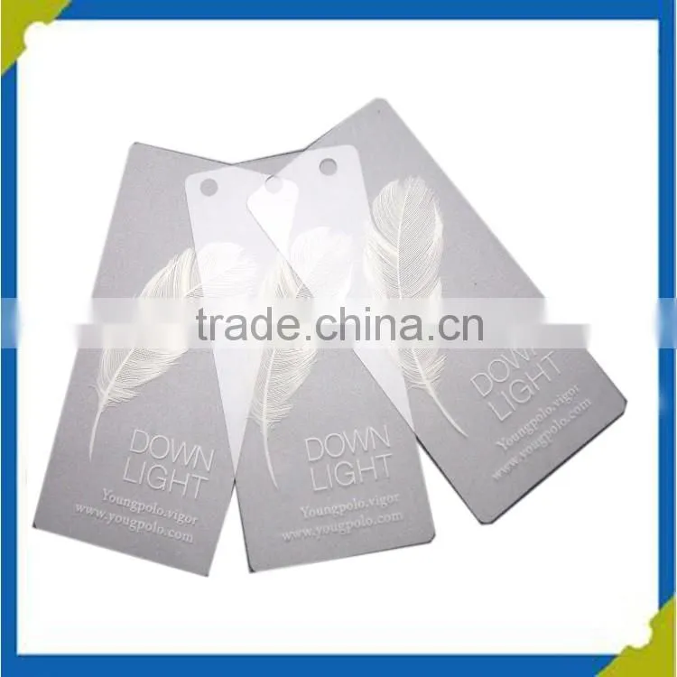 b2b website heavy cardboard paper material cutting templates for clothing price tags