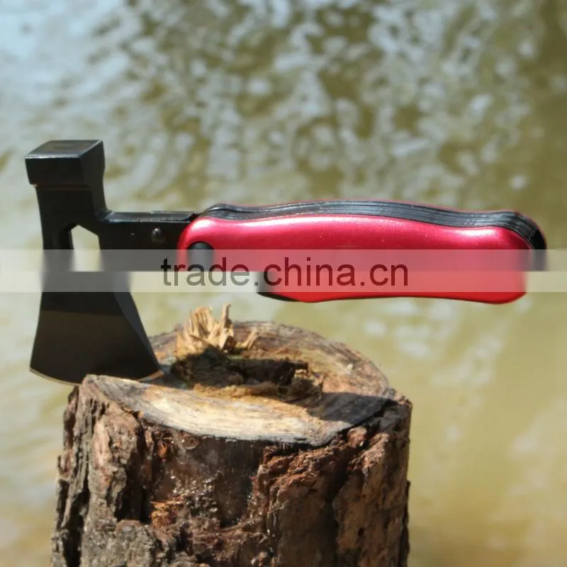 6.1" Stainless Steel Black Finished Blade Hand Multi Tool With Hammer