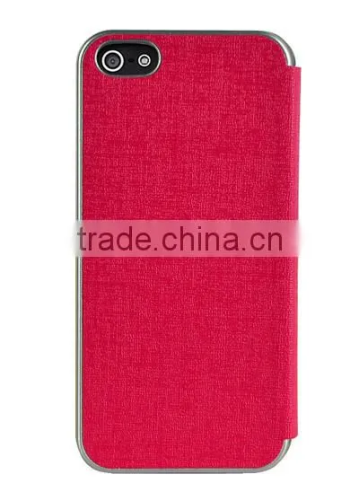 New fashion PU Leather case for Iphone5 promo gift