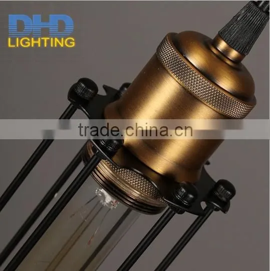 Edison Loft Style Vintage Industrial Retro Pendant Lamp Light E27 Holder Iron Restaurant Bar Counter Attic Bookstore Lamp