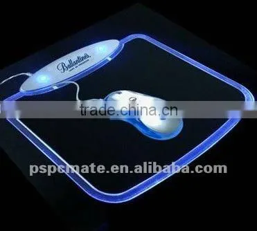 4 port printable hub light mouse pad as promotional gifts
