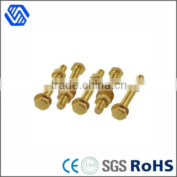 hex bolts and nuts with washer brass bolts and nuts