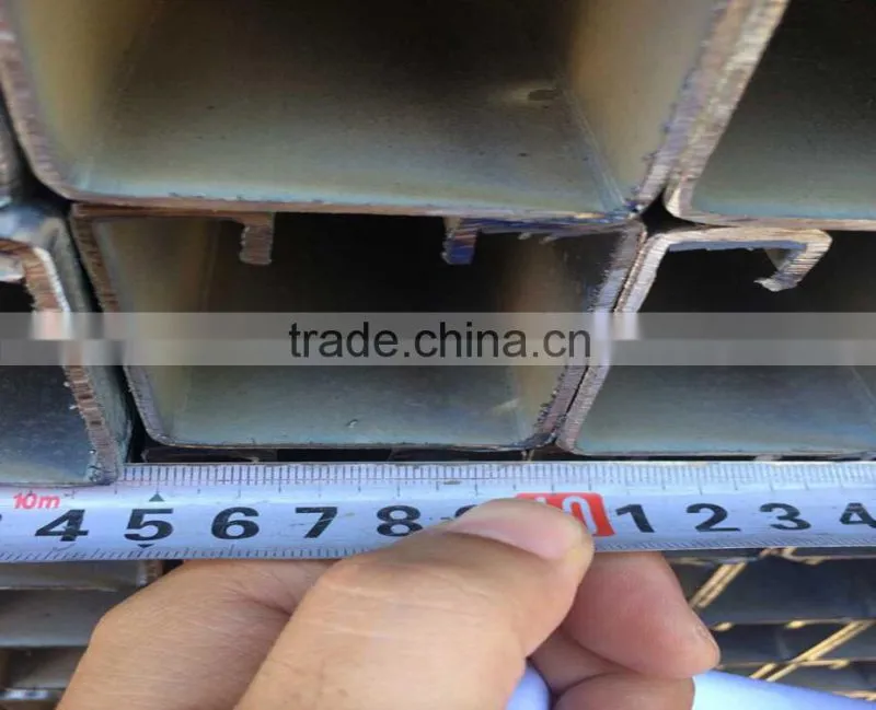 High quality AISI ASTM Galvanized U double c channel