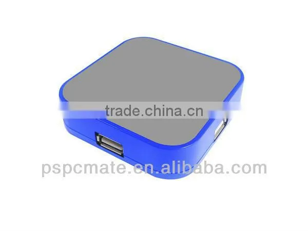 led logo mirror usb hub 4 port usb hub 2.0 as gift items for 2013 new year