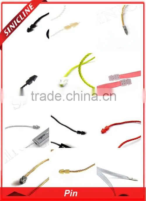 Sinicline Red Blank Plastic Seal Tag In Stock/Cheap Seal tag