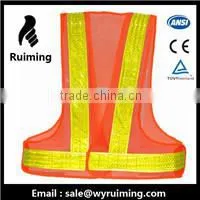 hi viz orange safety vest