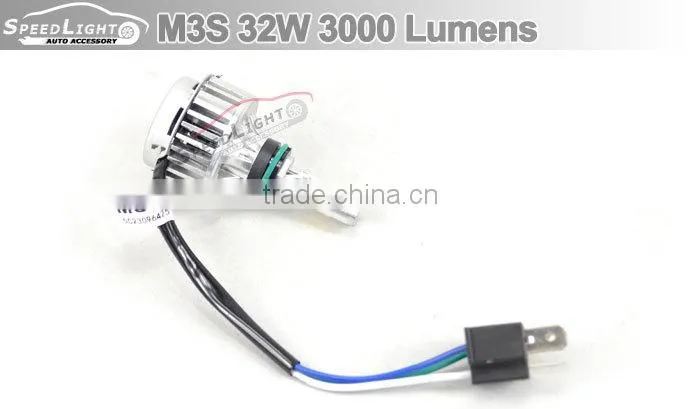 America Hot Selling Factory Price SpeedLight M3S LED Motorcycle HeadLight 32W 3000 Lumens