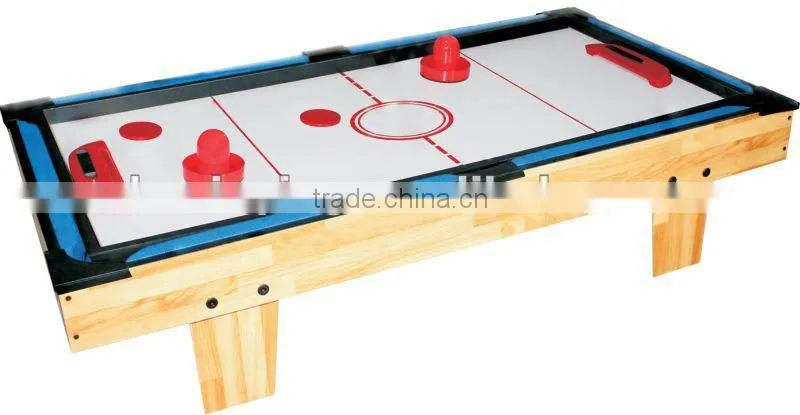 wooden 3 in 1 table game including pool table,air hockey ,tennis