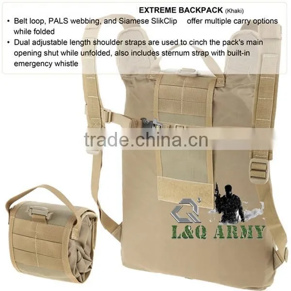 new Military lightweight Folding Backpack
