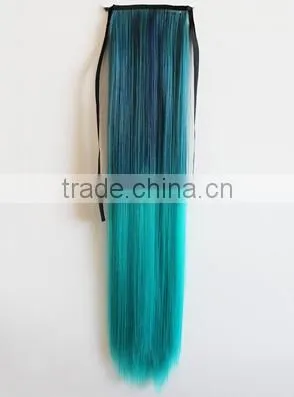 alibaba express hot selling fashion ombre color pony