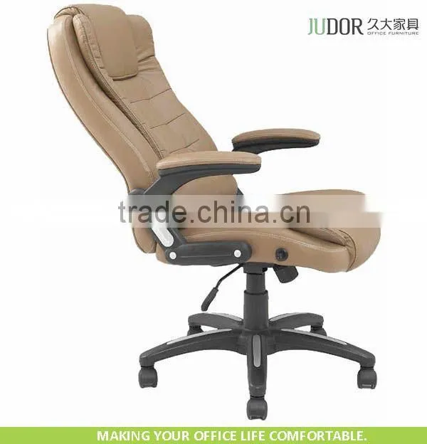 Modern fashionable PU leather office chair with recline function