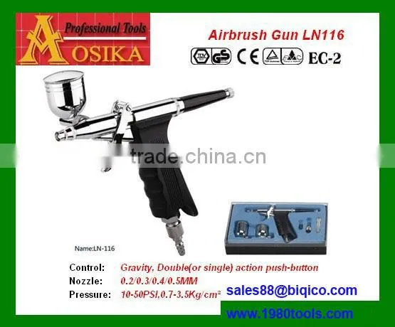 Hot salesAir brush beauty61001 tattoo&makeup tanning&cake decoration Air brush or airbrush WIth CE TUV UL GS 118A