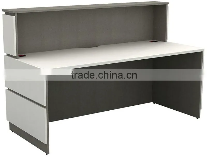 Commercial use office reception desk furniture counter design cheap furniture