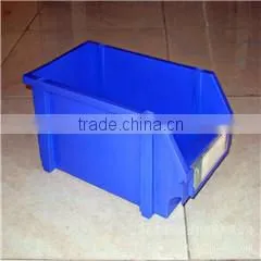 Industrial vertical plastic storage bins
