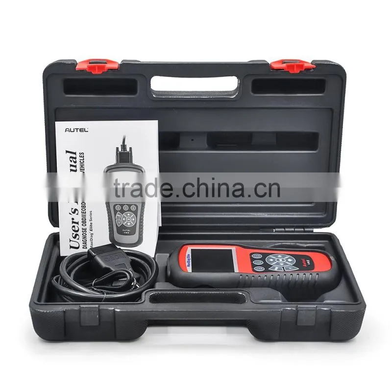 100% Original Autel MaxiDiag Elite MD802 Scan Tool For All System+DS model+Engine+Transmission+ABS Airbag+EPB+OIL Service Reset