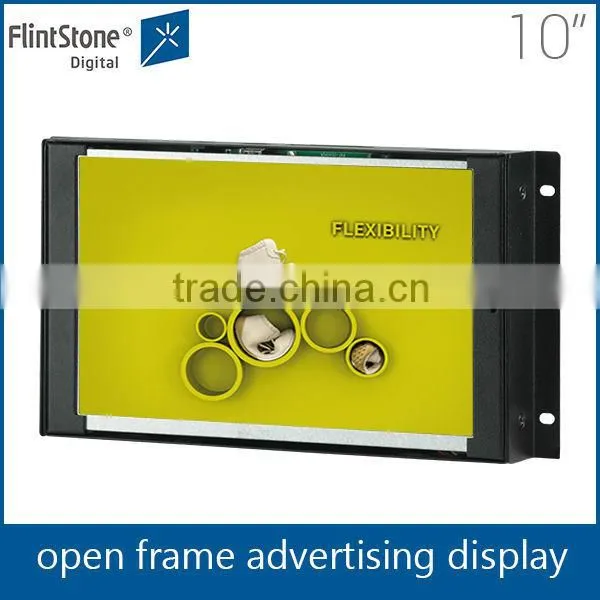 Industrial open frame lcd , lcd monitor flush mount , digital signage without casing in 7,10, 15,19 ,22,32 inch