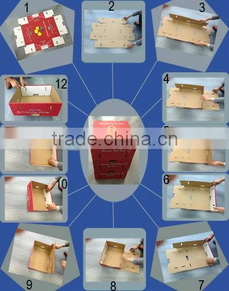 Eco-friendly Wax Corrugated Box