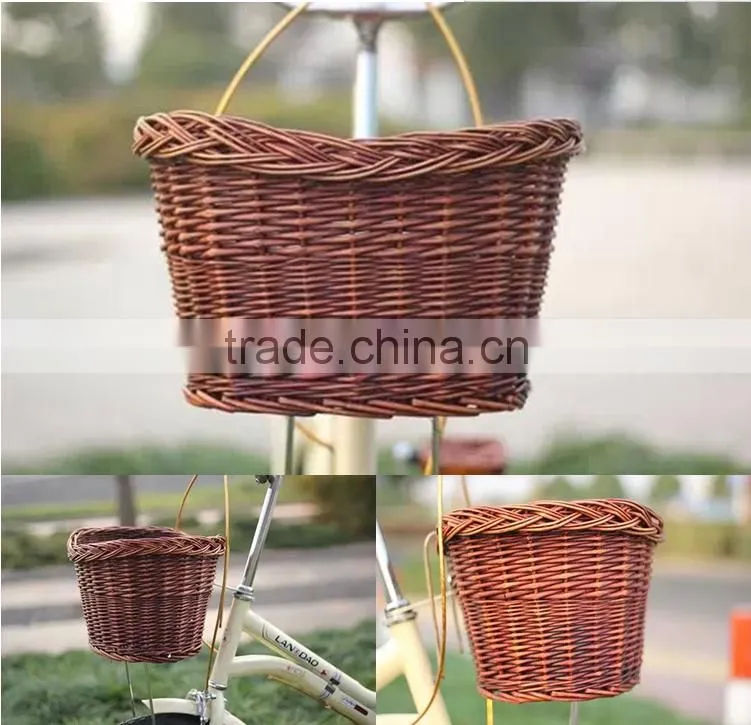 2016 New wicker bicycle baskets