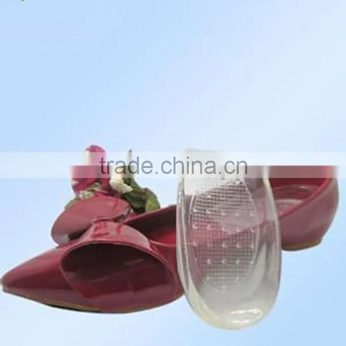 Silicone Function Shoe Insoles Clear Adhesive Gel Pads