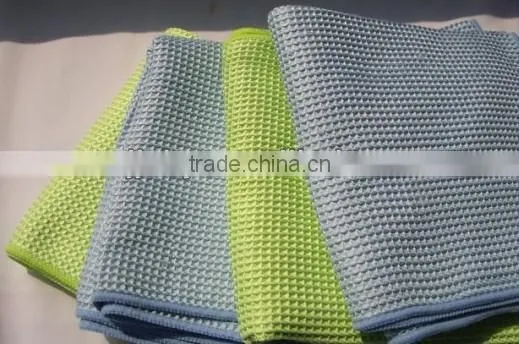 16"x16" Microfiber Waffle Weave Towels