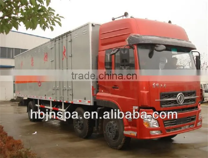export to MALDIVES small cargo truck with hydraulic tail lifting
