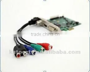 1080p Ypbpr HDMI DVI VGA PCIe vga video capture card