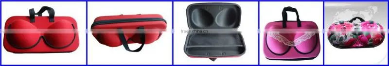 durable eva travel bra carrying case