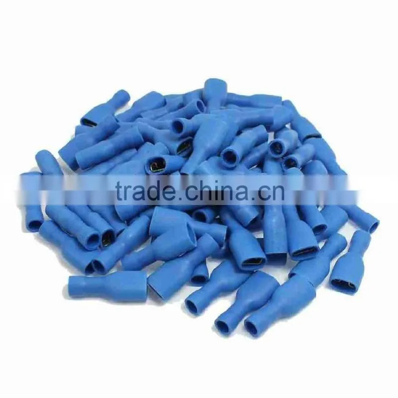 Blue PVC Sleeve AWG16-14 for Fully Insulated Female Terminals